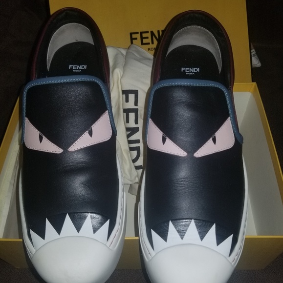 Fendi Shoes - AUTHENTIC FENDI MONSTER SNEAKERS